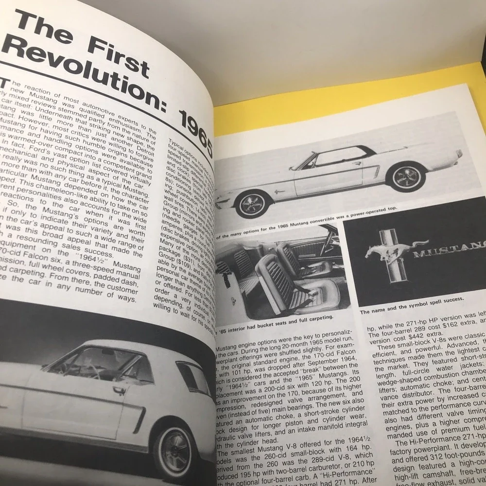 Mustang, The Car that Started the Ponycar Stampede Book Shelby Cobra Collectors